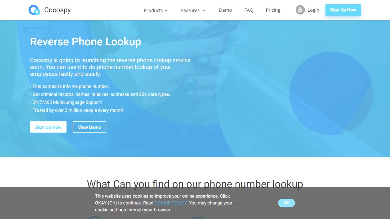 Best Free Reverse Phone Number Lookup | Cocospy